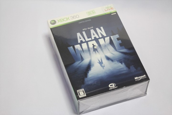 【未使用】XBOX360★　ALAN WAKE リミテッドエディション　★ アラン　ウェイク