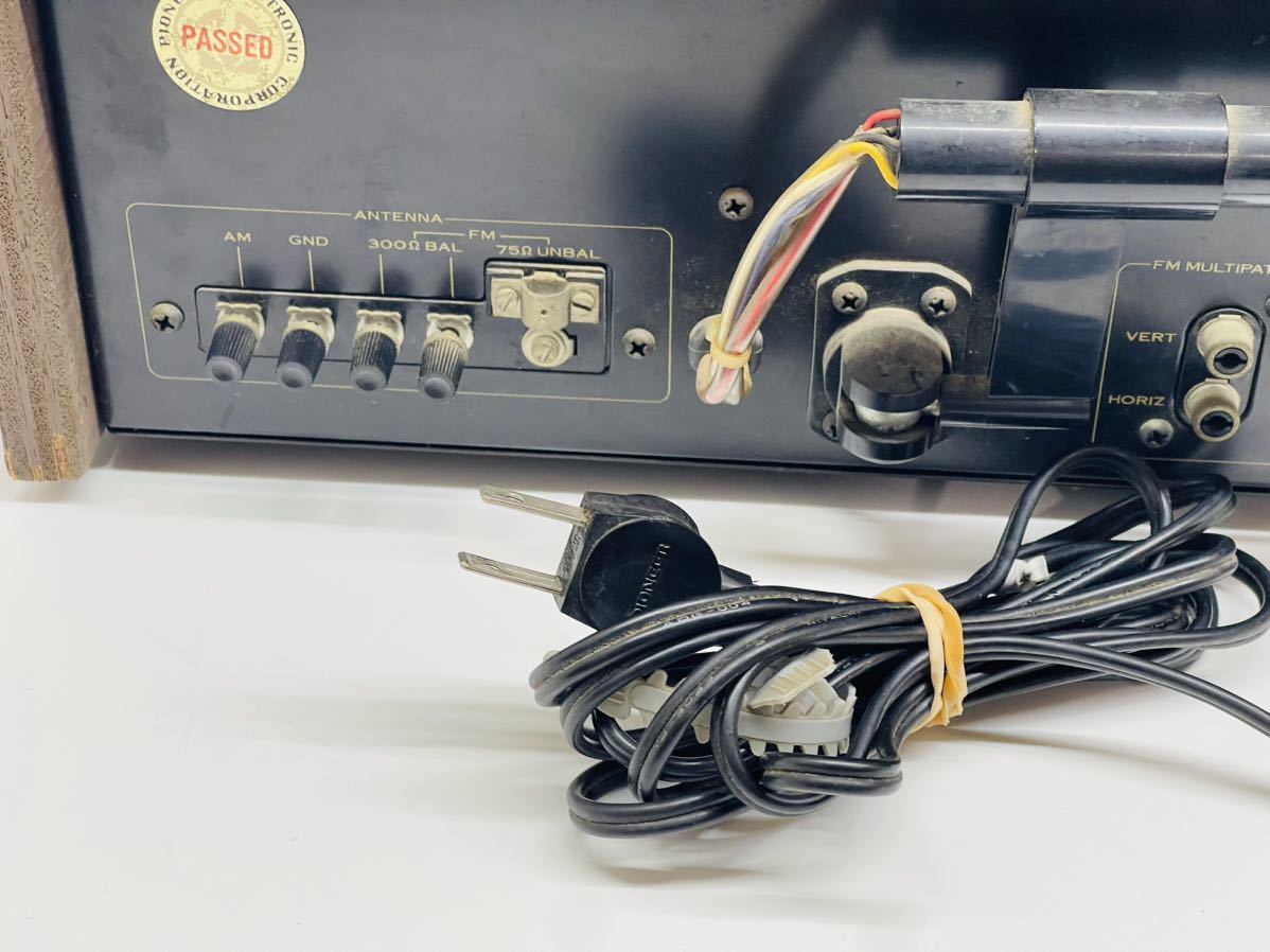 ☆PIONEER TX-810 パイオニア ステレオチューナー 通電OK ジャンク品