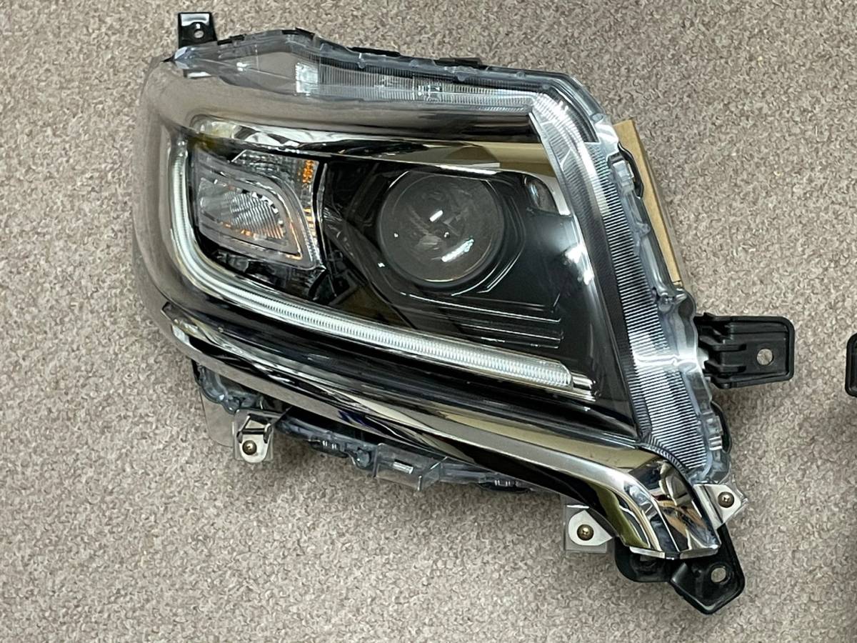 MK53S スペーシア カスタム 左右 ライト ICHIKOH 1960 35320-79R50 35120-79R50 美品 ステー破損ナシ 点灯確認済み