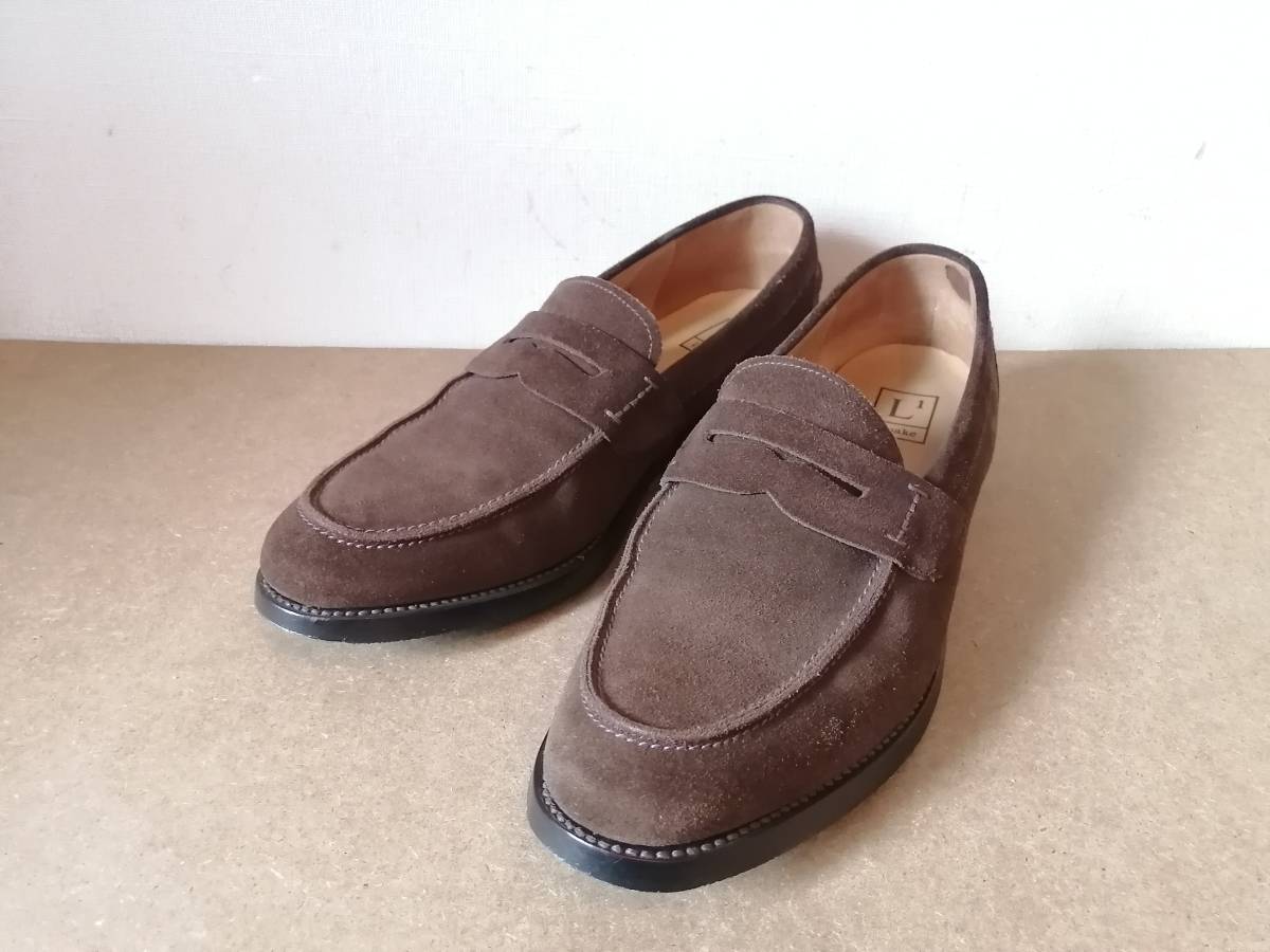  Loake England スエード ローファー ブラウン(27.5cm)｜売買されたオークション情報、yahooの商品情報をアーカイブ公開 - オークファン 27.5cm
