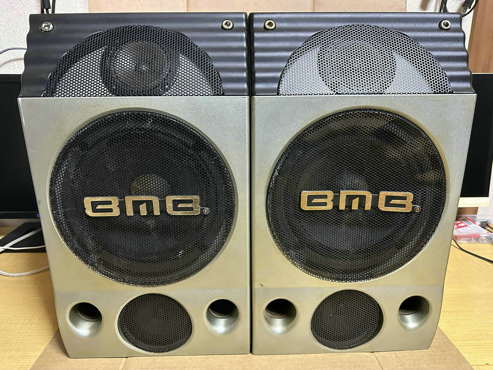 管6【音出し確認済 L＆Rセット】 中古 BMB カラオケスピーカー CS-300V