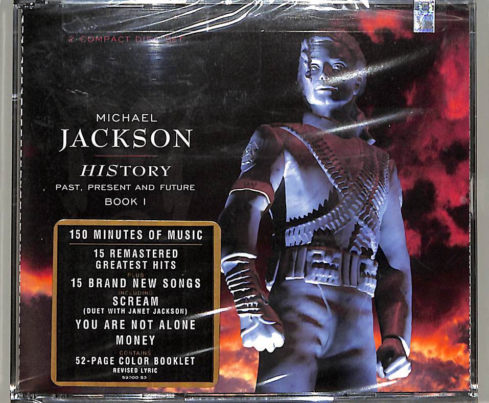  D00142807/ CD2枚組/マイケル ジャクソン History Past Present And Future Book I 1995年 US盤 R&B ニュージャックスウィング(Michael Jackson)｜売買されたオークション情報、yahooの商品情報をアーカイブ公開 - M