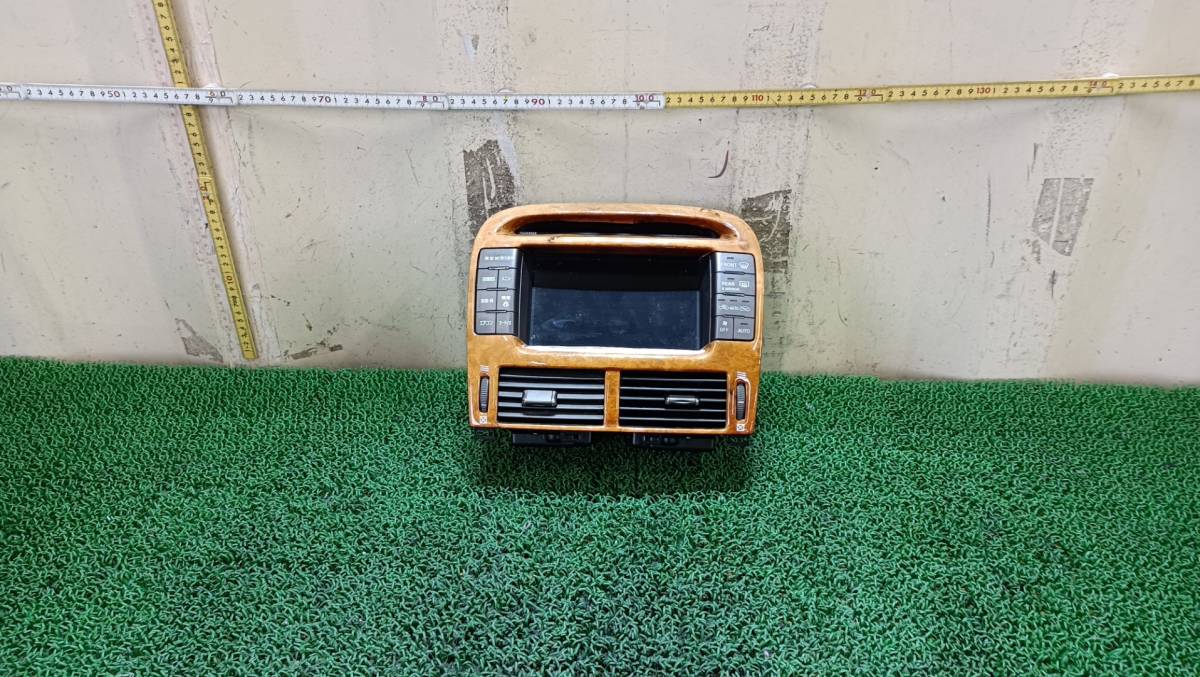 トヨタ　マルチモニター　セルシオ　走行 152144km　2003　UCF30　86110-50150　中古　(NSP37451)