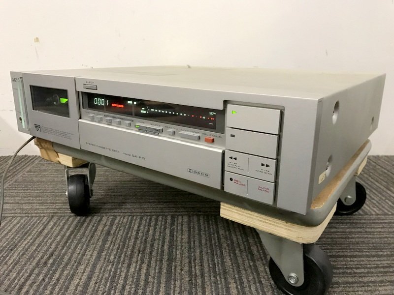 ジャンク品】AKAI GX-F71 カセットデッキ 赤井電機 アカイ S0972 AKAI