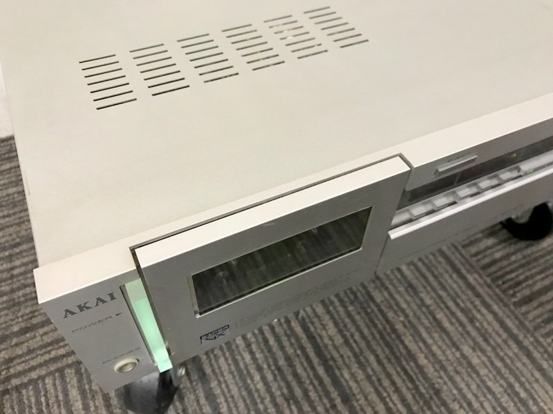 ジャンク品】AKAI GX-F71 カセットデッキ 赤井電機 アカイ S0972 AKAI