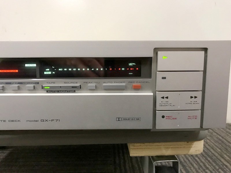 ジャンク品】AKAI GX-F71 カセットデッキ 赤井電機 アカイ S0972 AKAI
