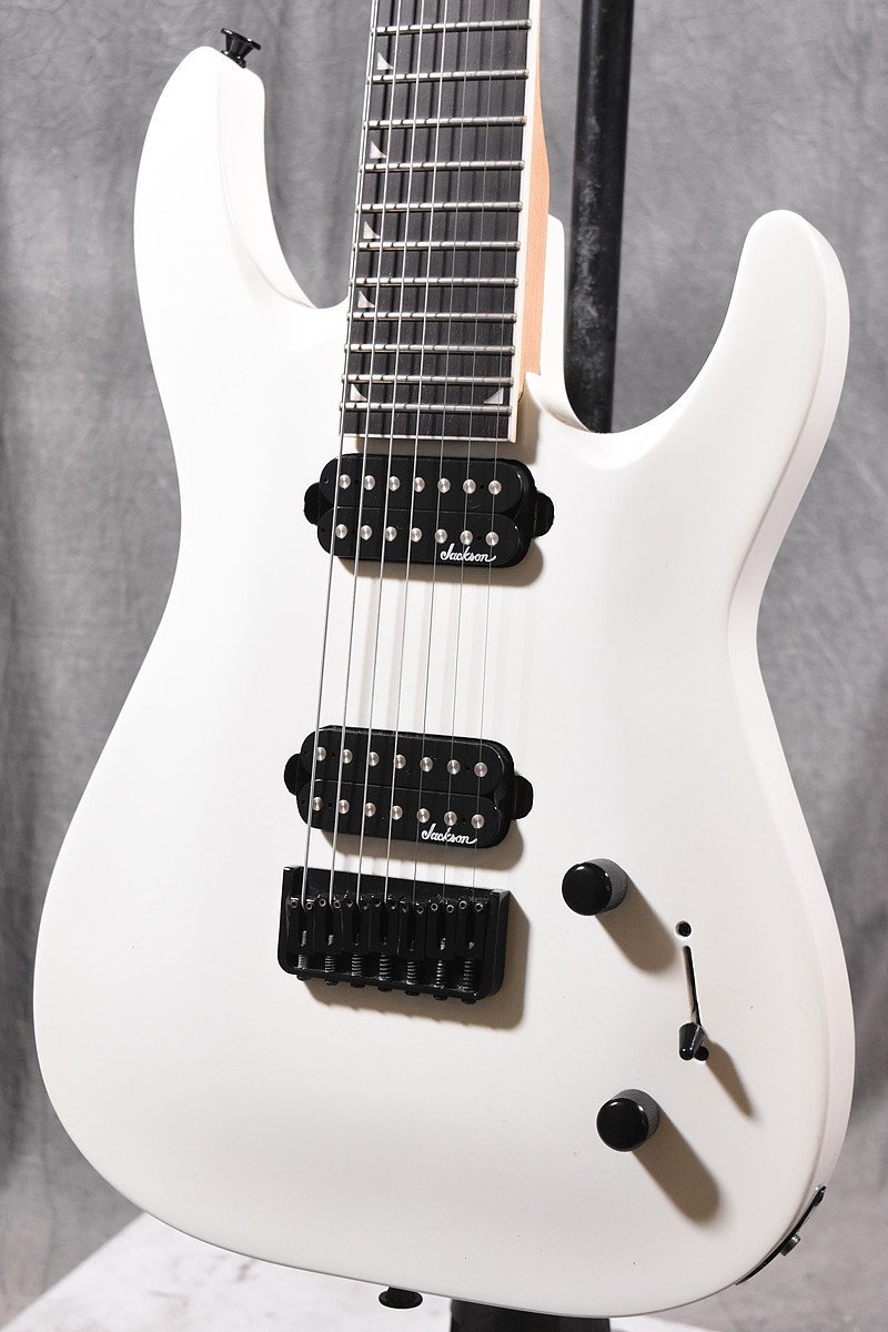 Jackson エレキギター ホワイト 7弦 ジャクソン Jackson 7弦ギター