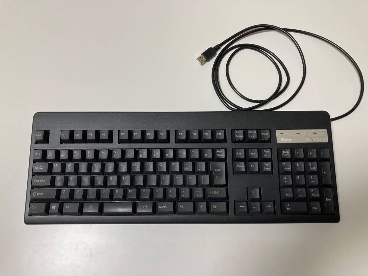 東プレ REALFORCE 108UBK SJ08B0 - | キーボード Realforce108UBK