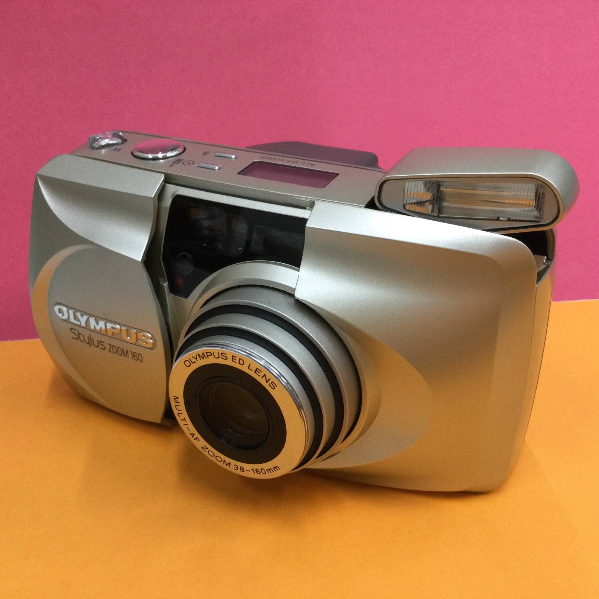 美品 OLYMPUS Stylus ZOOM 160 電池付き リモコン OLYMPUS Stylus ZOOM