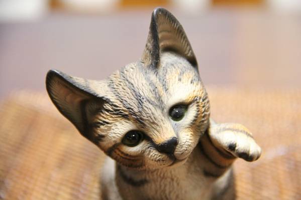 置物 猫 ネコ 雑貨 ねこ : オブジェ おしゃれ 置き物 かわいい 