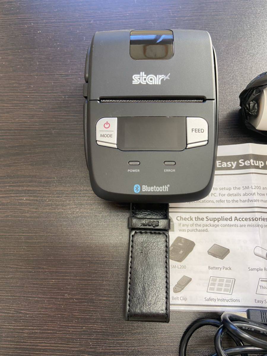 スター精密 Bluetooth SM-S210i モバイルプリンター レシート