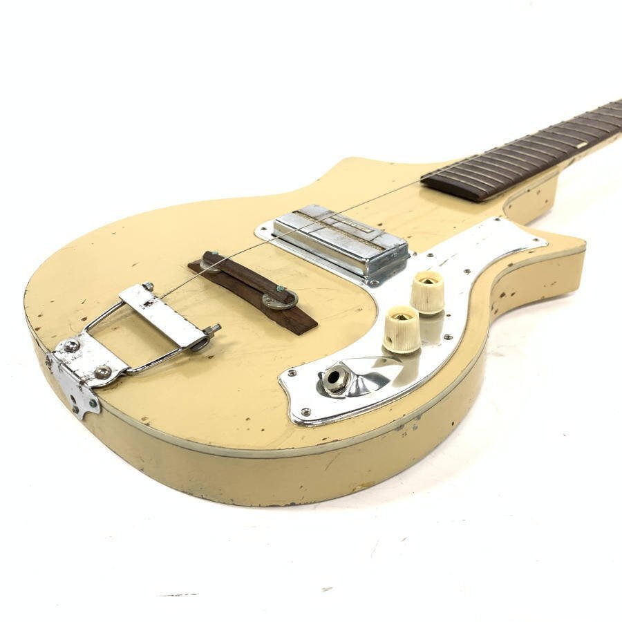TEISCO J4 テスコ ビザールギター クリーム系☆現状品(本体)｜売買され