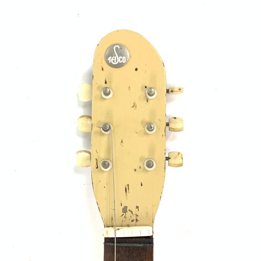 TEISCO J4 テスコ ビザールギター クリーム系☆現状品(本体)｜売買され