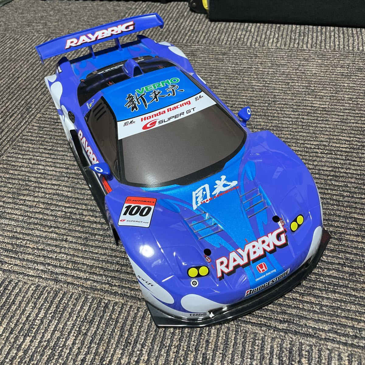 タミヤ NSX ボディ 中古 1/10塗装済み タミヤ NSX 1⁄10 1／10 1