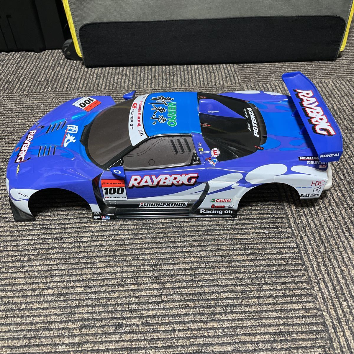 タミヤ NSX ボディ 中古 1/10塗装済み タミヤ NSX 1⁄10 1／10 1