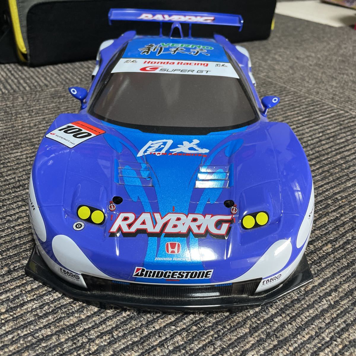 タミヤ NSX ボディ 中古 1/10塗装済み タミヤ NSX 1⁄10 1／10 1