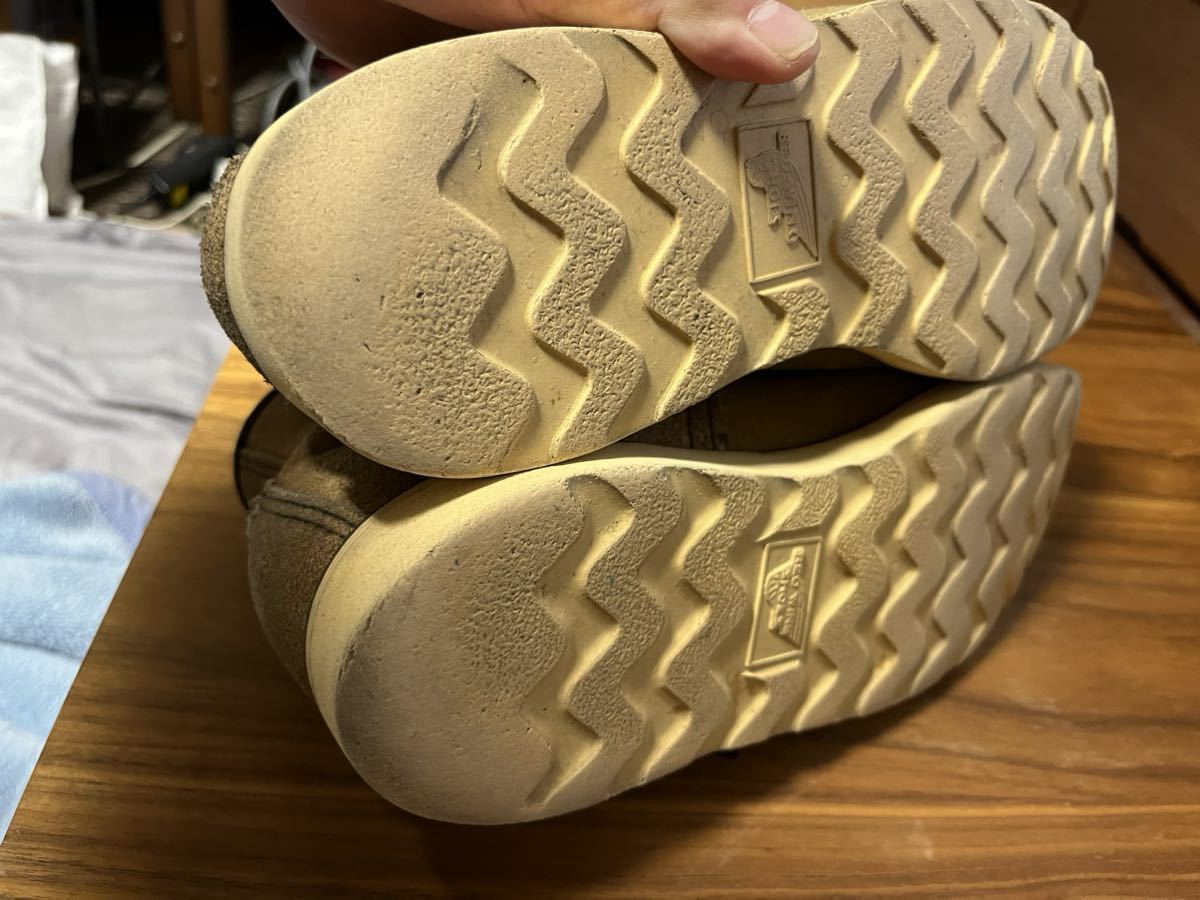 RED WING 0 スエード 半円犬タグ レッドウィング 犬タグ 希少26.5cm 
