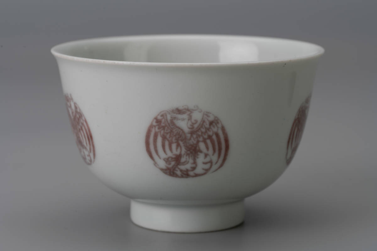 中国美術 粉彩 花鳥画 蓋碗 皿 一対(K-HA502) 中国美術 粉彩 花鳥