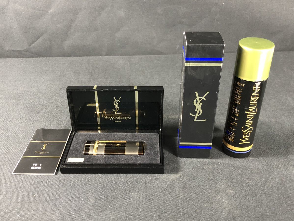 11/21n10 ライター YVES SAINT LAURENT ガスライター YS-1 専用 