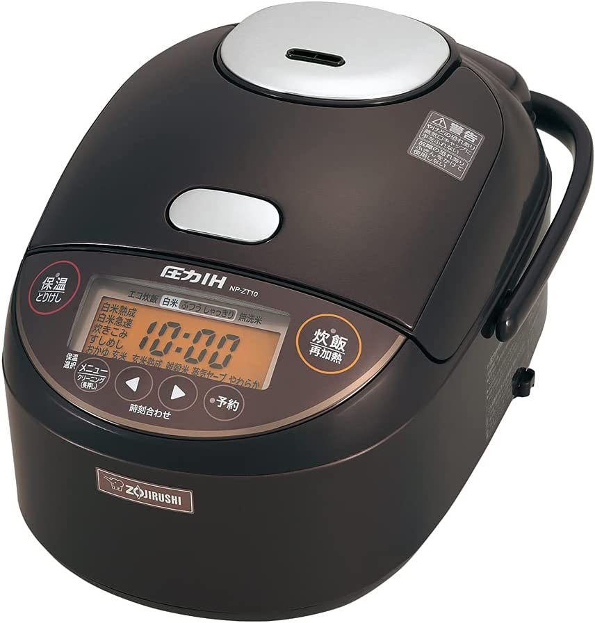 752 圧力IH炊飯ジャー 象印 ZOJIRUSHI NP-ZD10 ダークブラウン 圧力IH
