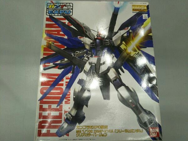 プラモデル バンダイ 1/100 フリーダムガンダム クリアカラーVer. MG 「機動戦士ガンダムSEED」 ガンダムEXPO限定