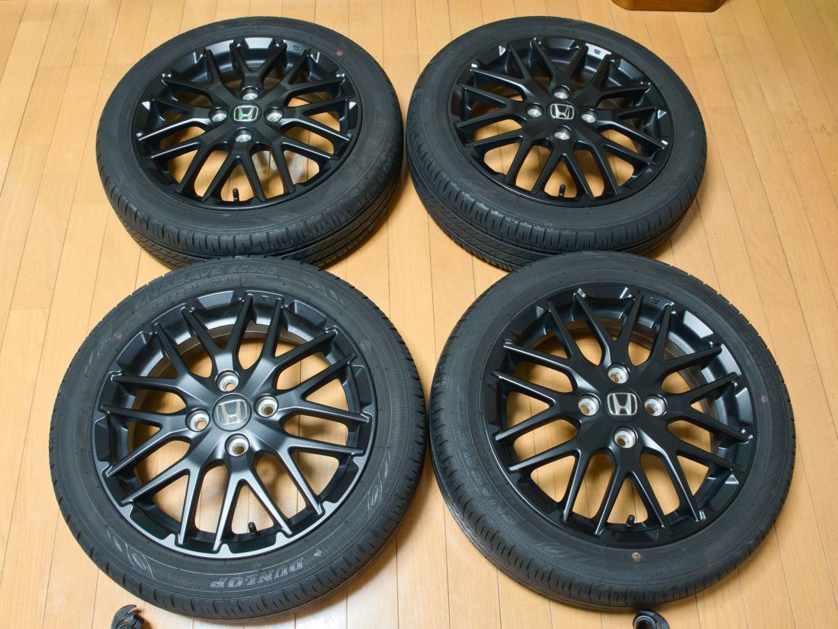 バリ山! N-ONE RS純正ホイール&タイヤ 15×4.5J+45 ダンロップEC300 バリ山! N-ONE RS純正ホイール&タイヤ 15×4.5J+45 ダンロップEC300