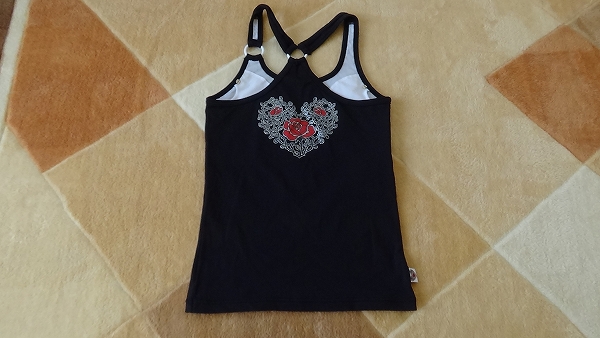 ミカノミカランセ☆ハート柄タンクトップ☆美品