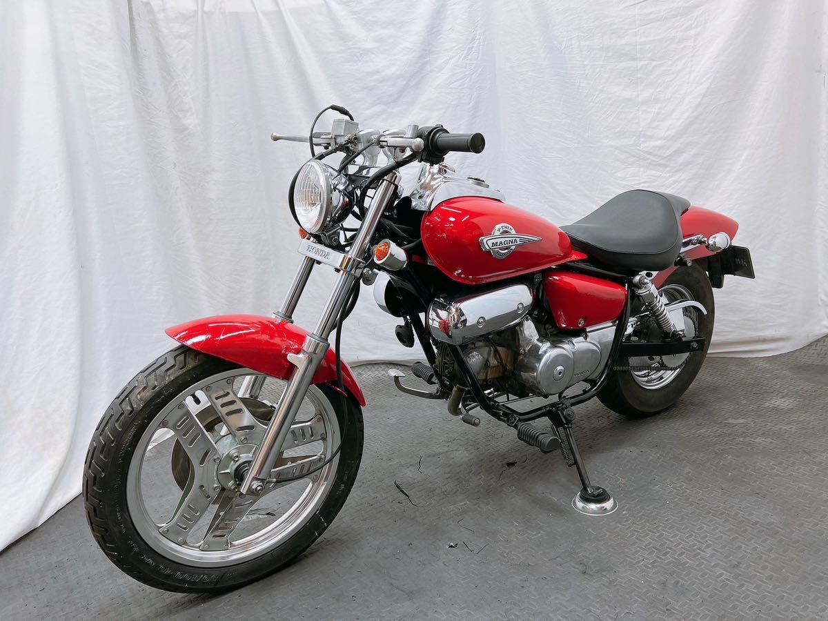 1円スタート 富山県発 実働 49cc HONDA MAGNA50 マグナ50 AC13 の入札  