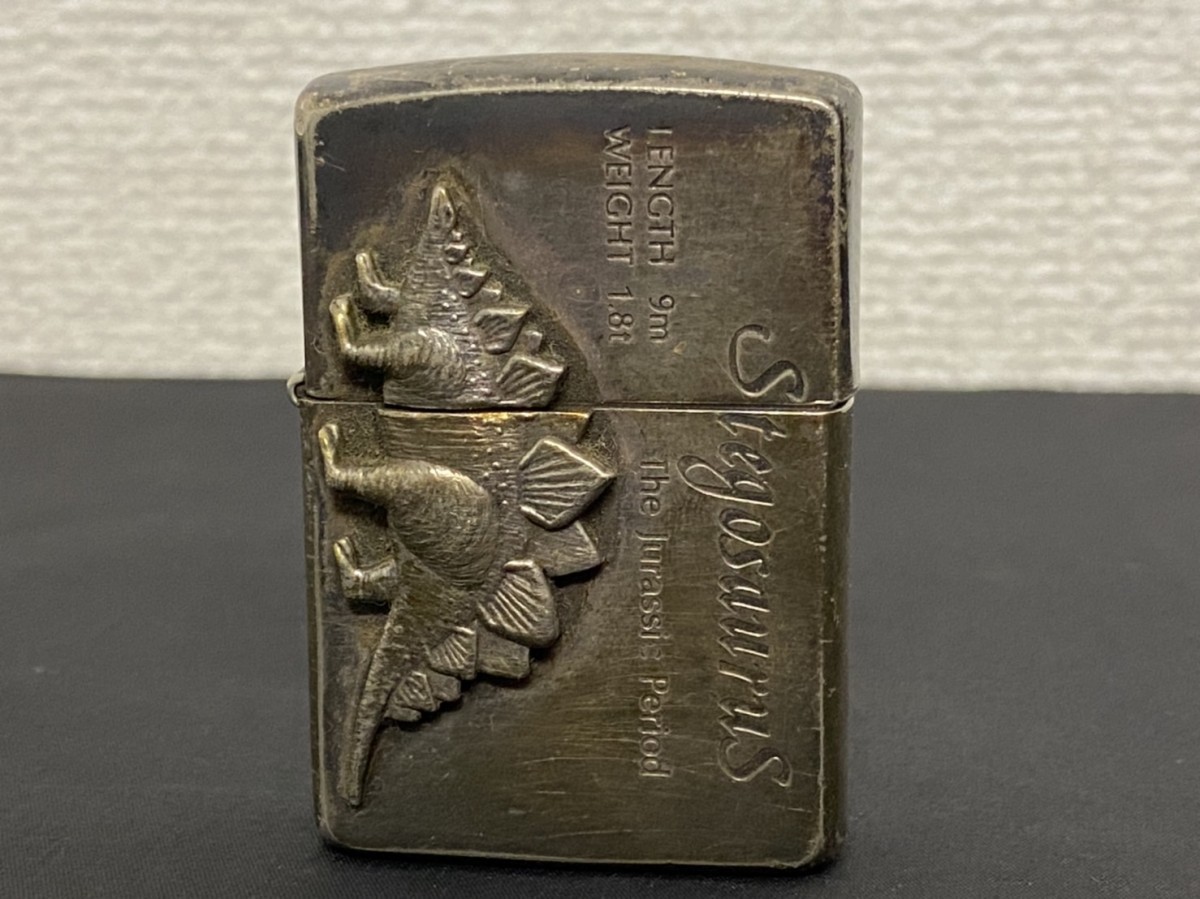 希少 A2 Zippo ジッポー Stegosaurus ステゴサウルス 1993年製 恐竜 