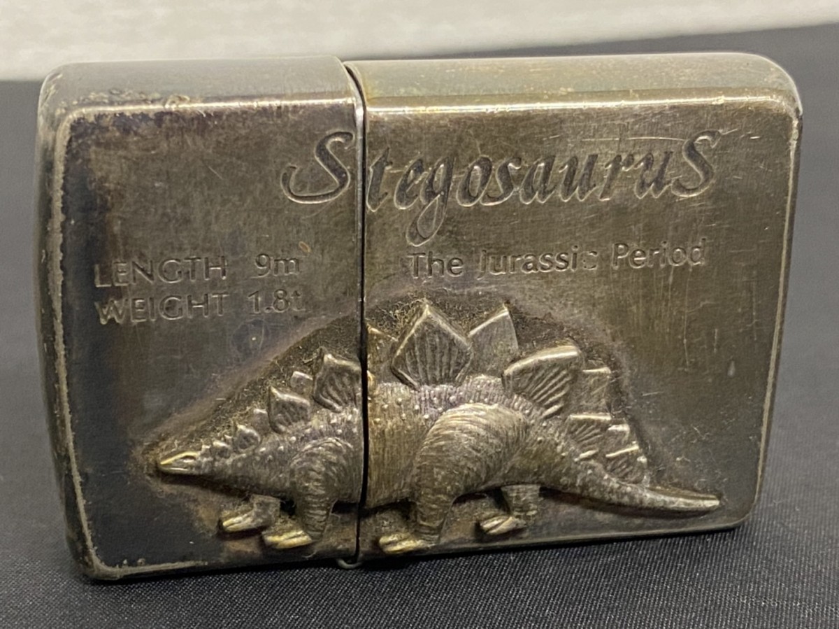 希少 A2 Zippo ジッポー Stegosaurus ステゴサウルス 1993年製 恐竜 