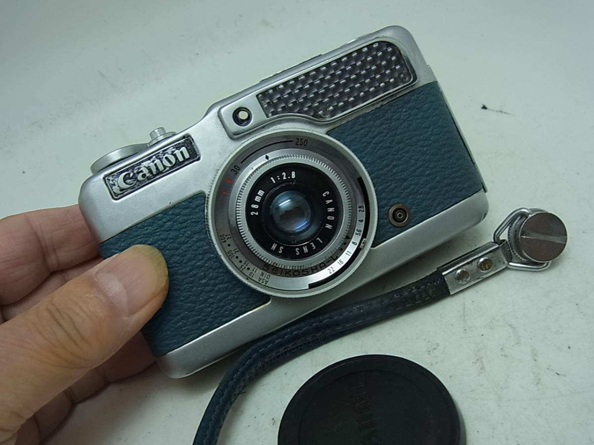 ☆ キャノン Canon demi ブルーバージョン (点検整備済み！全機能問題