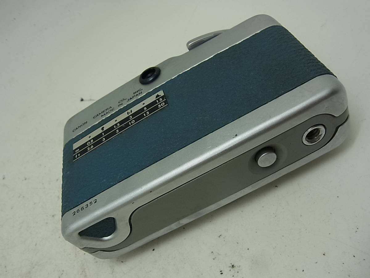 ☆ キャノン Canon demi ブルーバージョン (点検整備済み！全機能問題