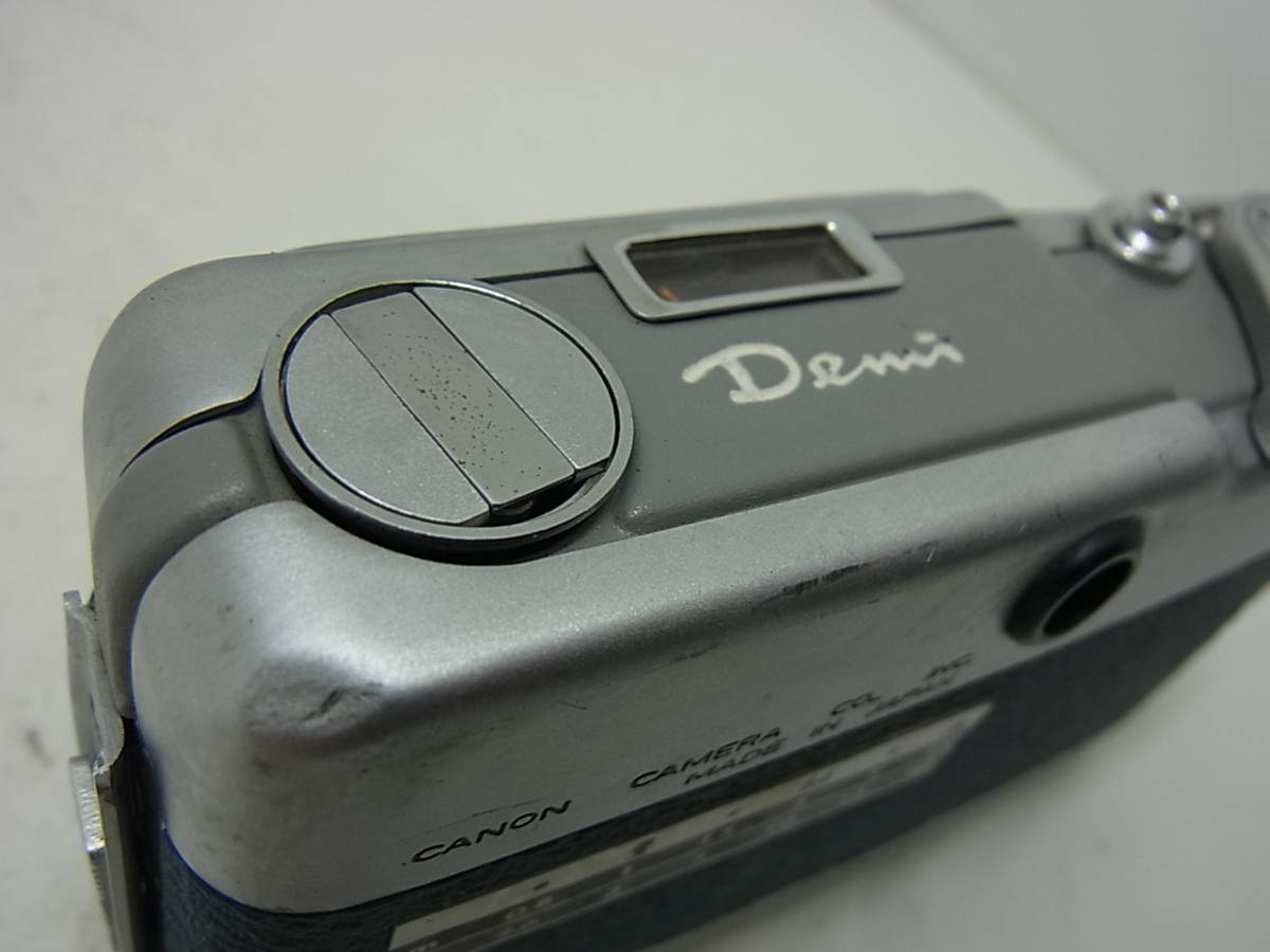 ☆ キャノン Canon demi ブルーバージョン (点検整備済み！全機能問題