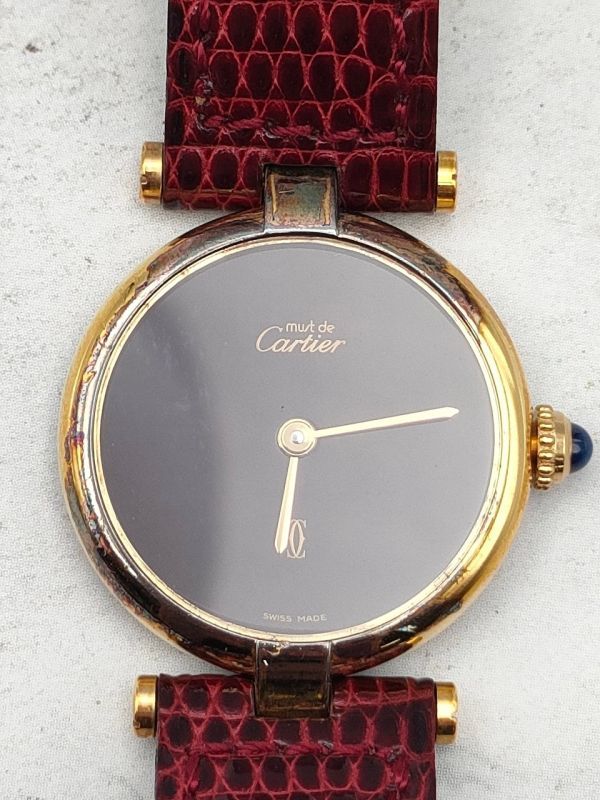 1円～ 不動品 カルティエ Cartier マストヴァンドーム クオーツ 腕時計 