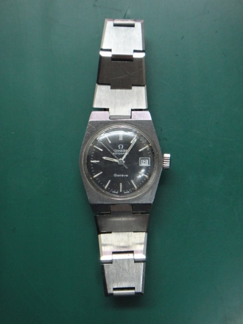 OMEGA Geneve 手巻き/自動巻き不明 ジャンク品 ジャンク品】オメガ 自動巻き Geneve リューズ破損 【公式通販】