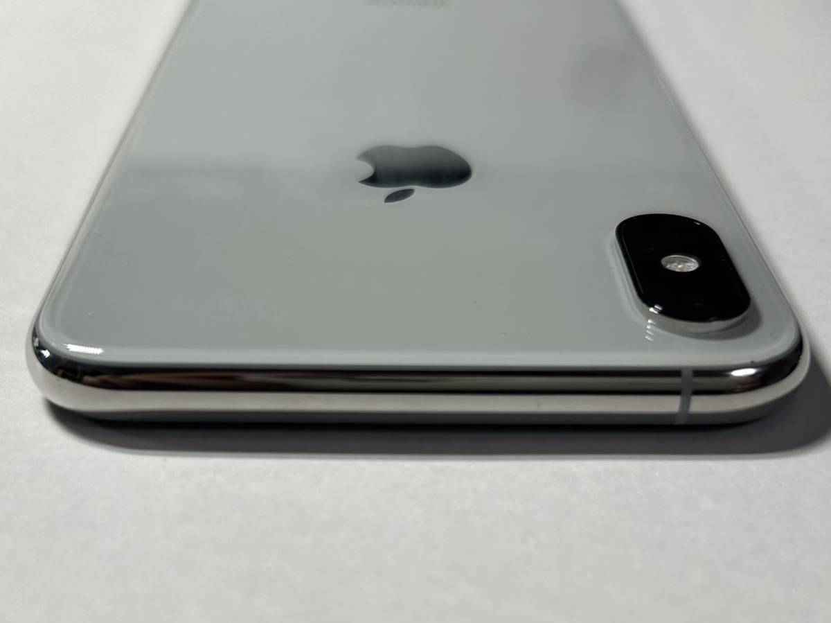バッテリー容量100% iPhone XS Max 256GB SIMロック解除済 シルバー