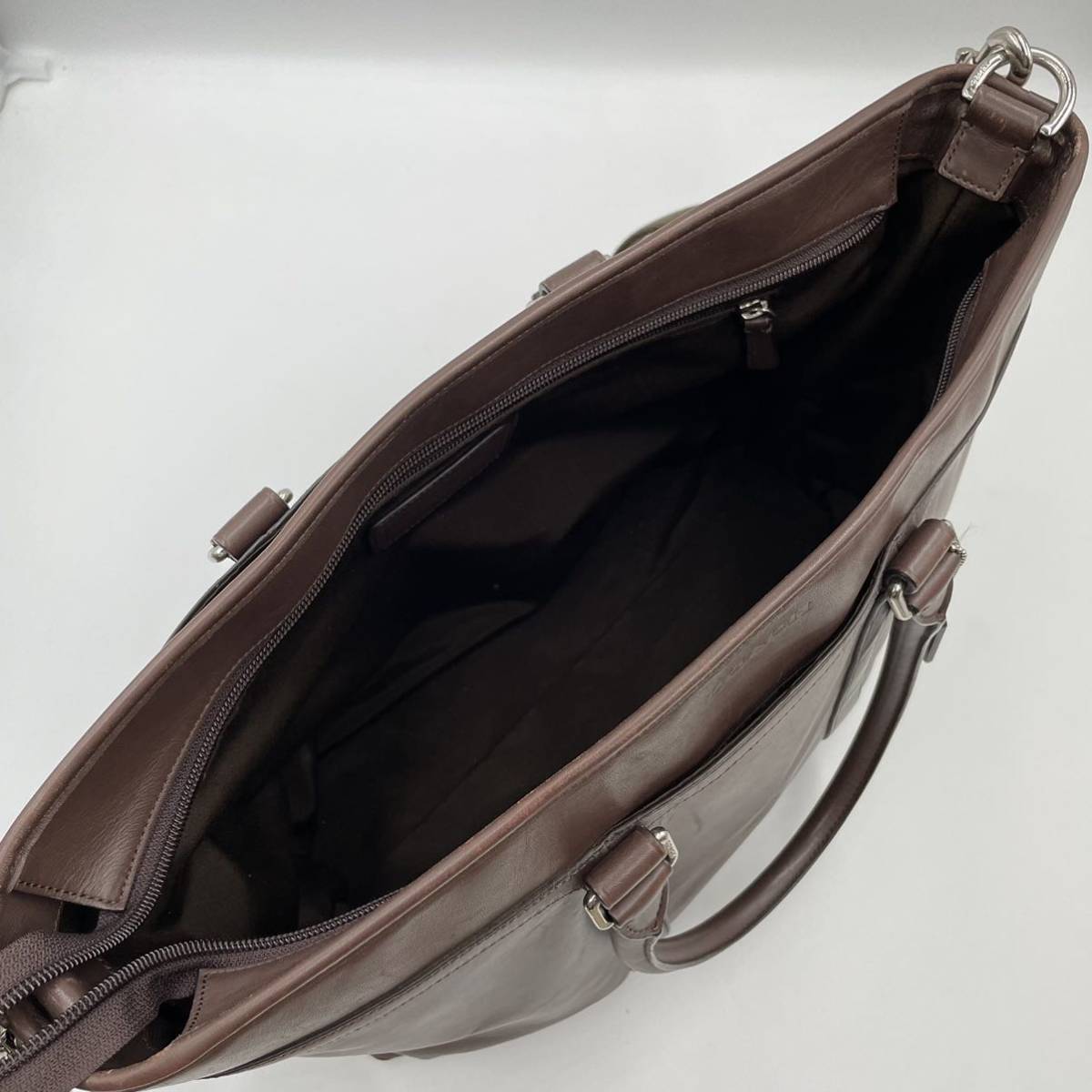 1円【極上品】COACH コーチ ビジネスバッグ ブリーフケース 2way