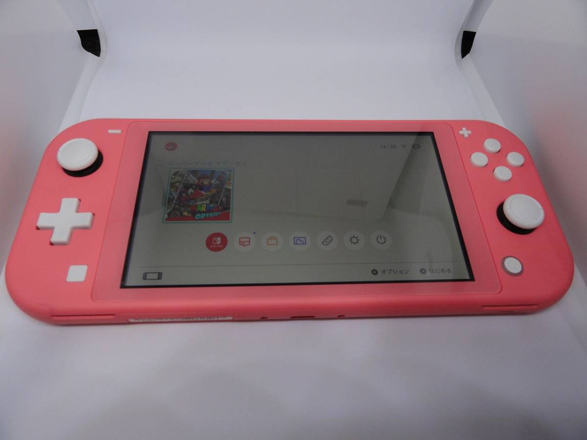 ☆任天堂 Nintendo Switch Lite コーラル 動作確認済み 箱なし