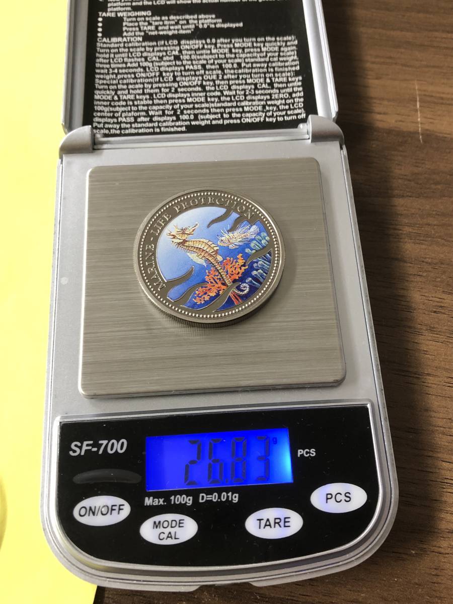 パラオ 1ドルカラープルーフ貨幣 1994年2種類・1995年 計3枚 パラオ