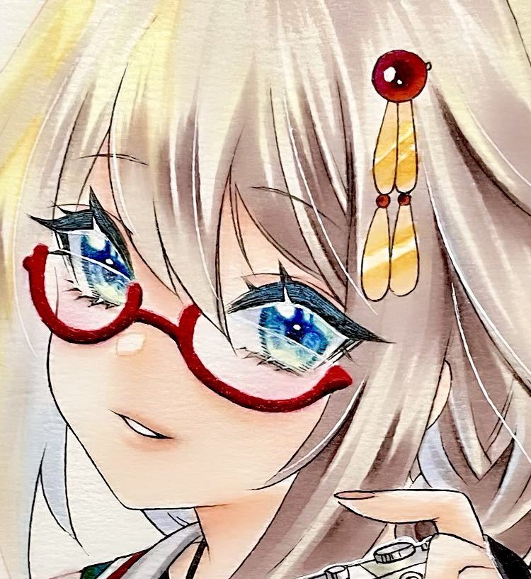 正規品，お得 同人手描きイラスト 艦これ 時雨 私服ver B5 水彩紙(手描きイラスト)｜売買されたオークション情報、yahooの商品情報をアーカイブ公開 - オークファン 手描きイラスト