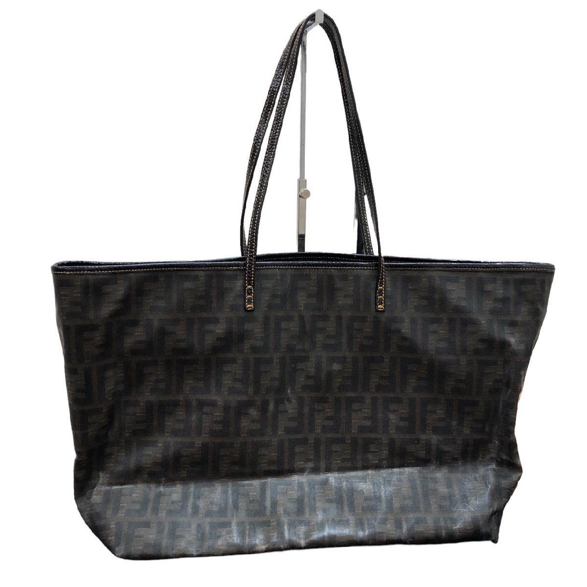 FENDI ズッカ柄 トートバッグ ブラック フェンディ ズッカ柄 トートバッグ FENDI ズッカ（素材（生地・毛糸