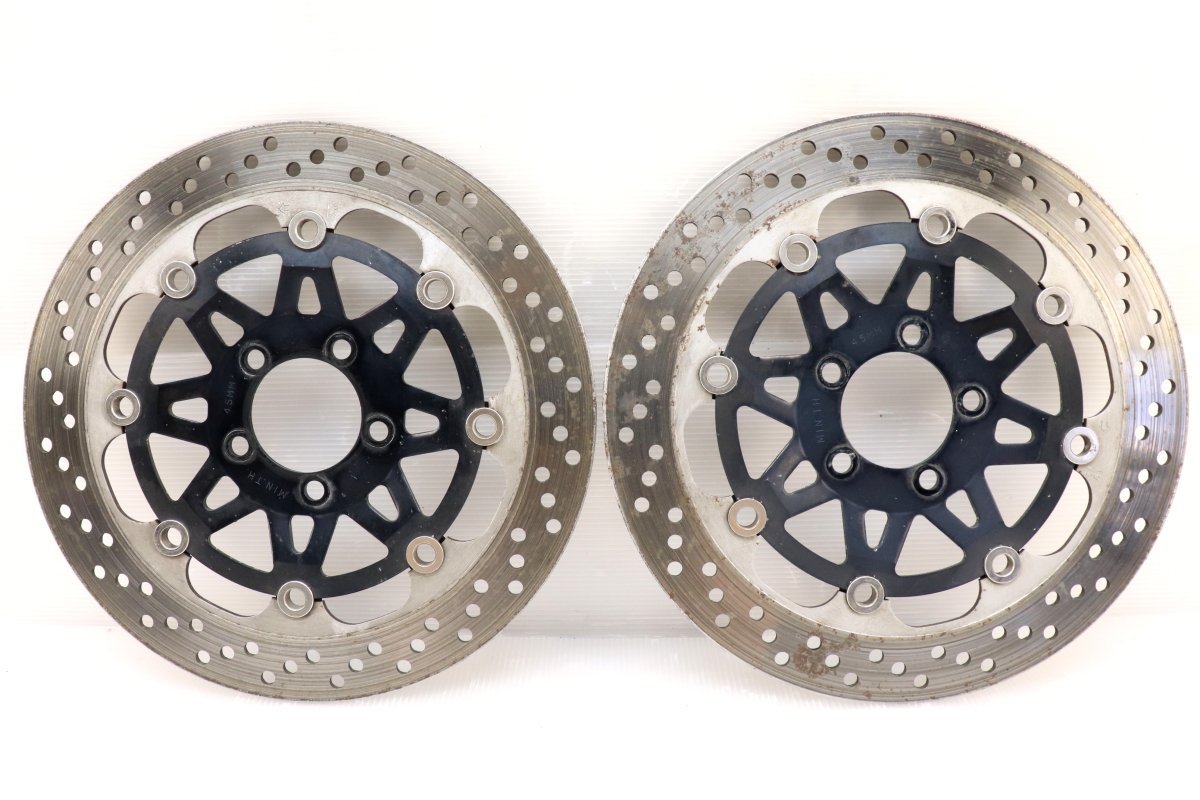 エアコン部品 未使用多数 白 32111 ZZR1100 ZXT10C-0258** フロント ブレーキ ディスクローター