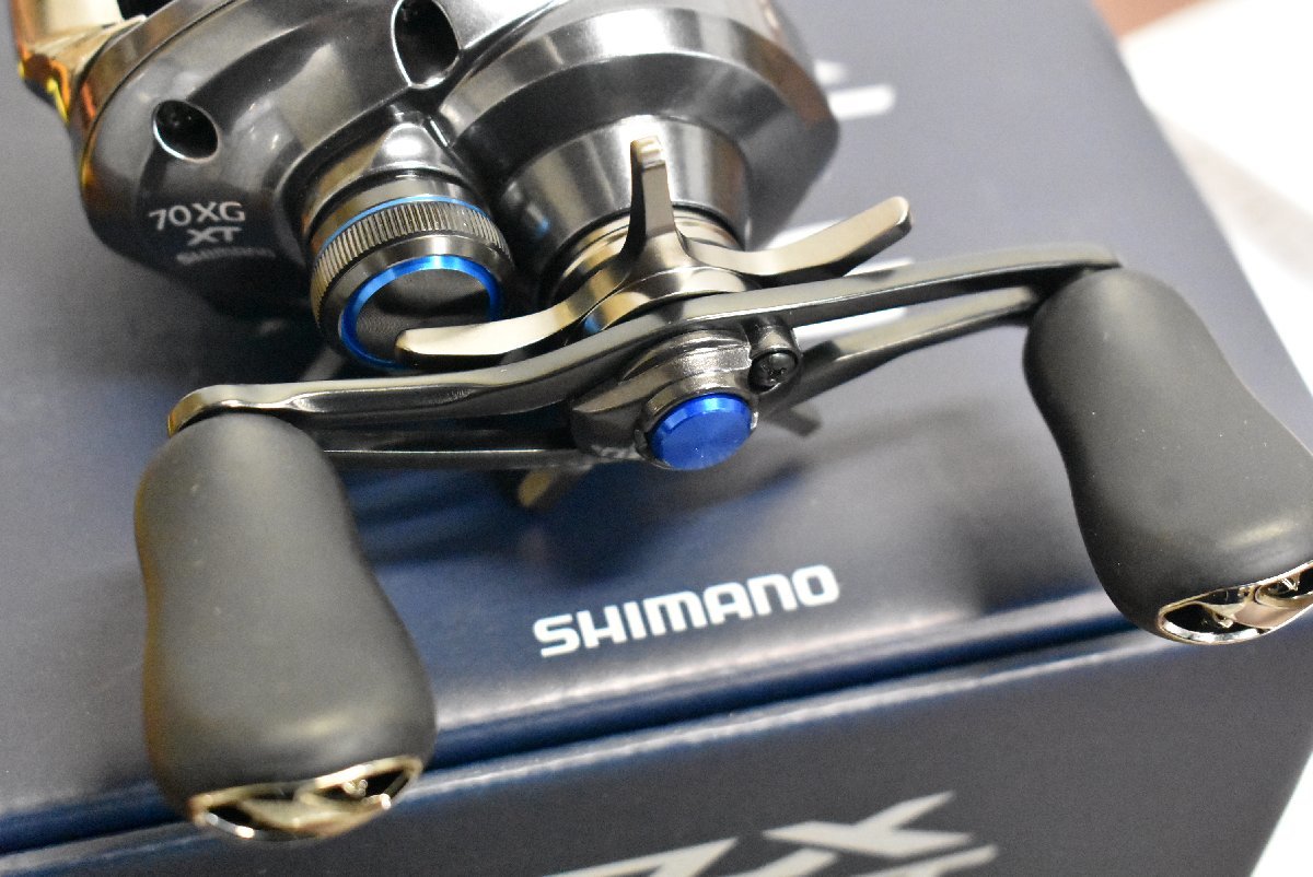 1スタ☆実釣未使用】シマノ 22 SLX DC XT 70XG 右ハンドル ライト 