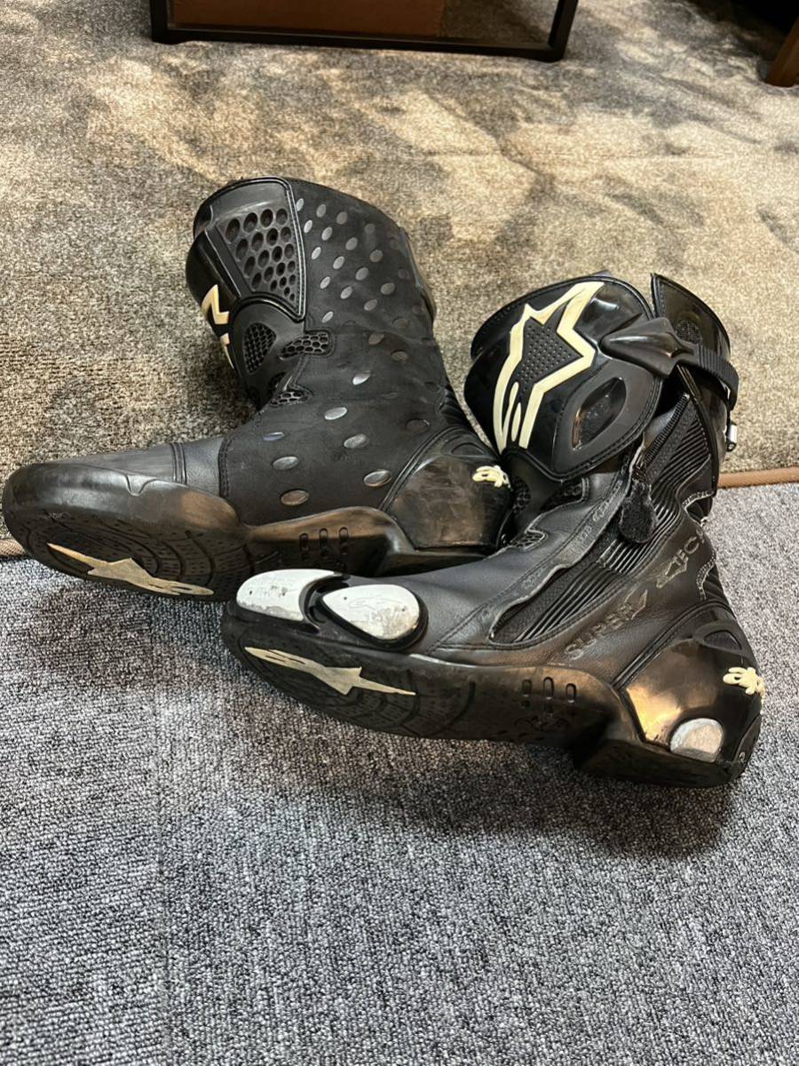 ◇美品◇Alpinestars アルパインスターズ SMX-6 黒/白/赤 43 27.5cm 
