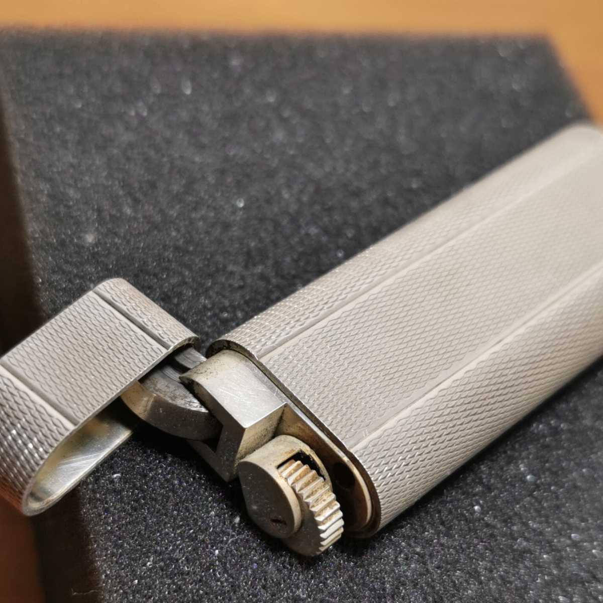 1円スタート【着火/現状品】Cartier カルティエ ガスライター シルバー