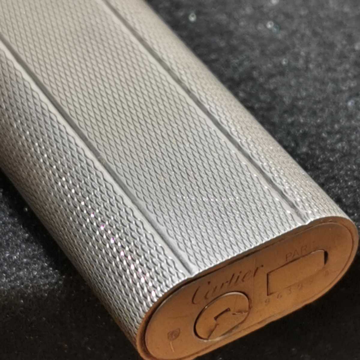 1円スタート【着火/現状品】Cartier カルティエ ガスライター シルバー