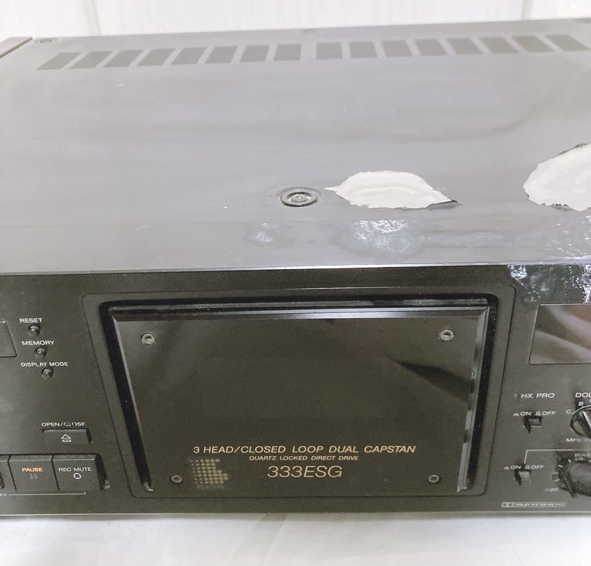 SONY ソニー カセットデッキ TC-K333ESG 【ジャンク品】 カセット