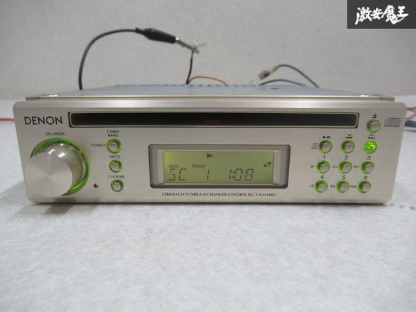 売り切り DENON DCT-A1000 CD プレイヤー オーディオ デッキ 1DIN 通電OK 即納 棚N-2