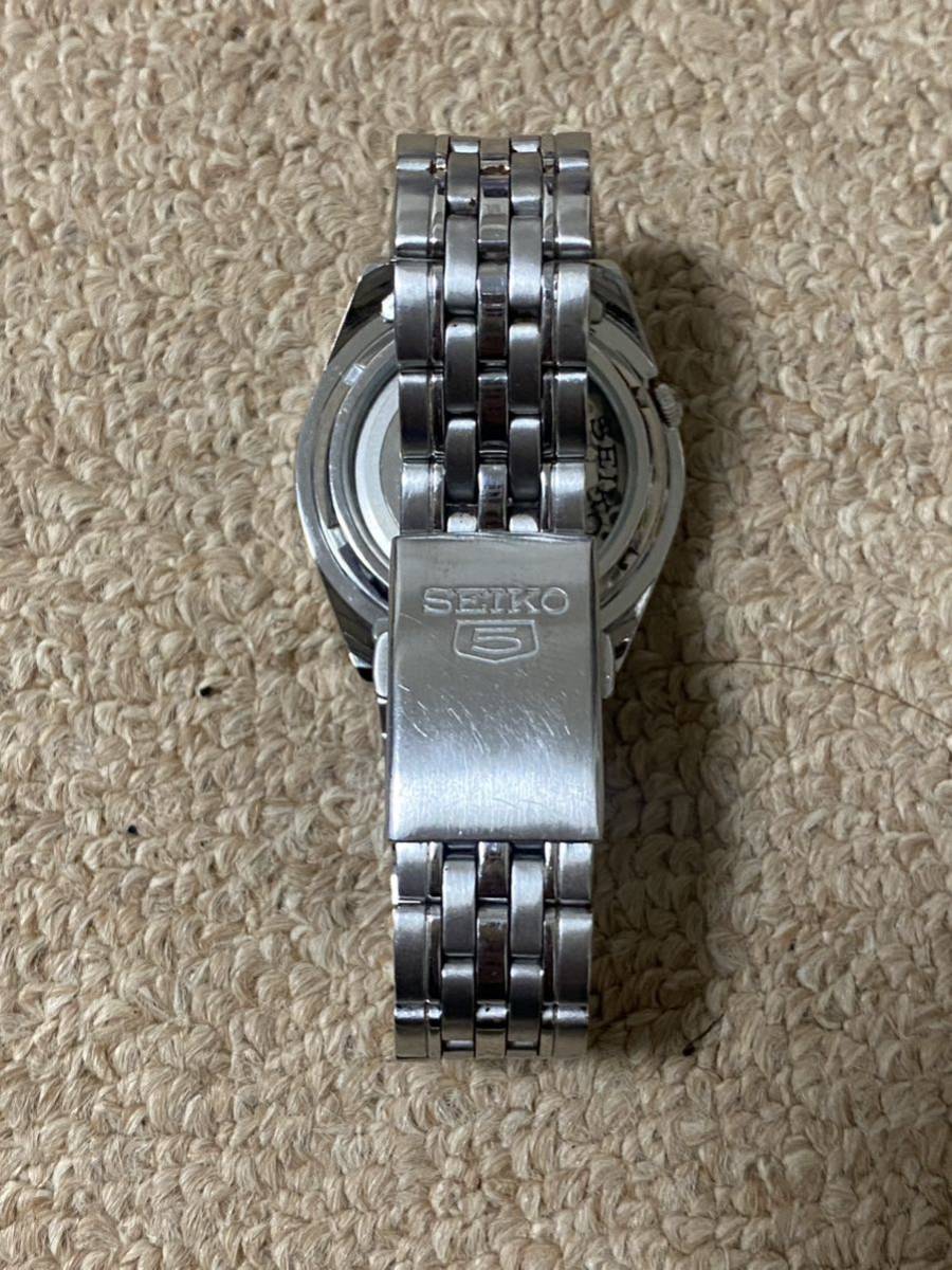 招*猫様 ジャンク品 Seiko 自動巻き時計 4点セット セイコー メンズ腕時計 自動巻き SEIKO5 7S26-01V0 オートマチック