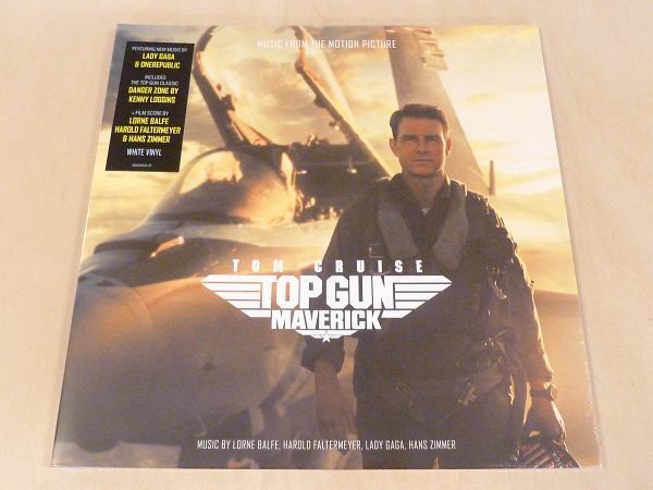 未開封 OST トップガン マーベリック ホワイトカラーLP Top Gun